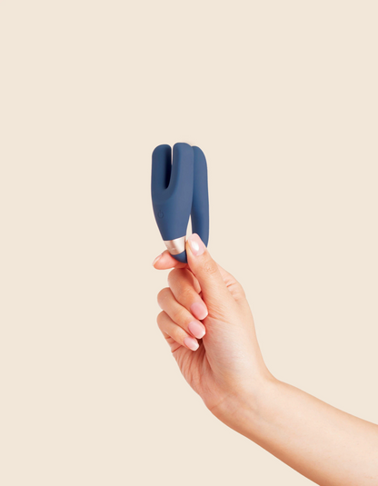 Deia Products The Wearable Couples Toy with Remote Control in Navy