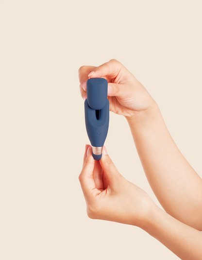 Deia Products The Wearable Couples Toy with Remote Control in Navy