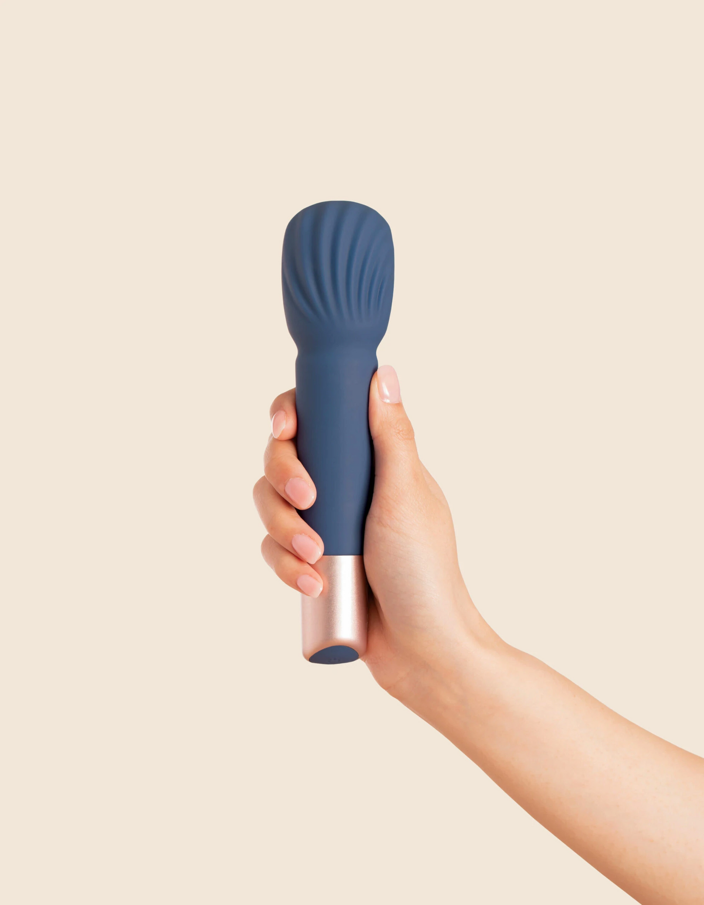 Deia Products The Wand Vibrator in Navy - Full Body Massager - Couples or Individual Use