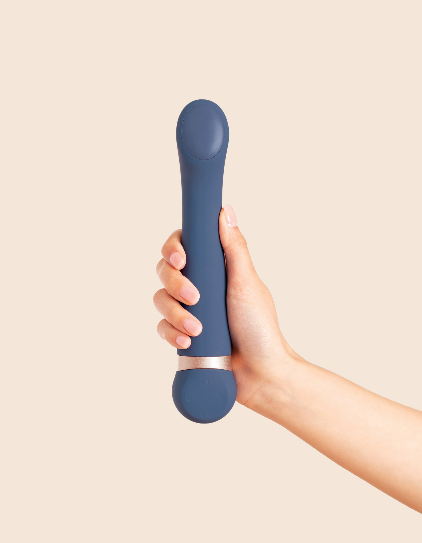 Deia Products The Hot & Cold Massager in Navy - Temperature-Changing