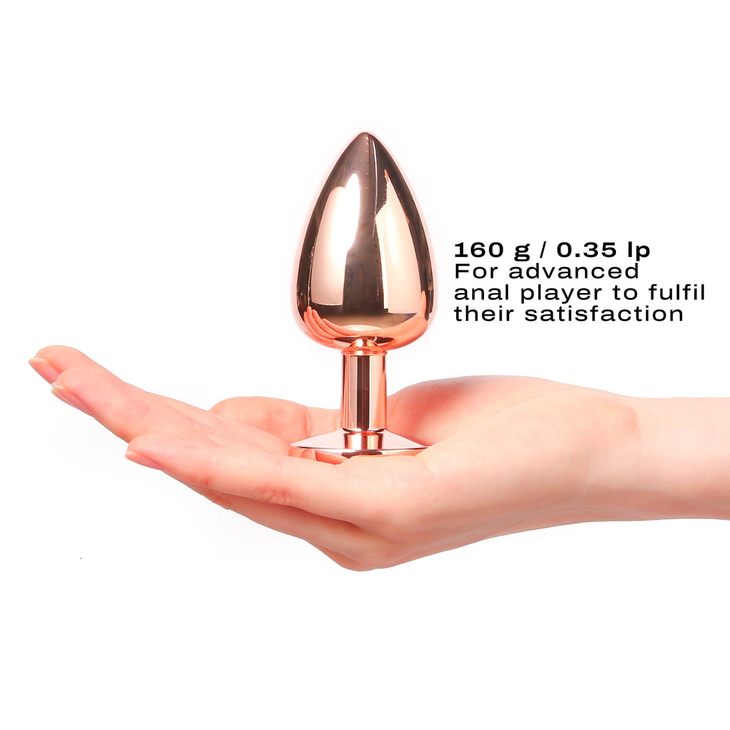 Dorcel Diamond Anal Plug Rose Gold Large