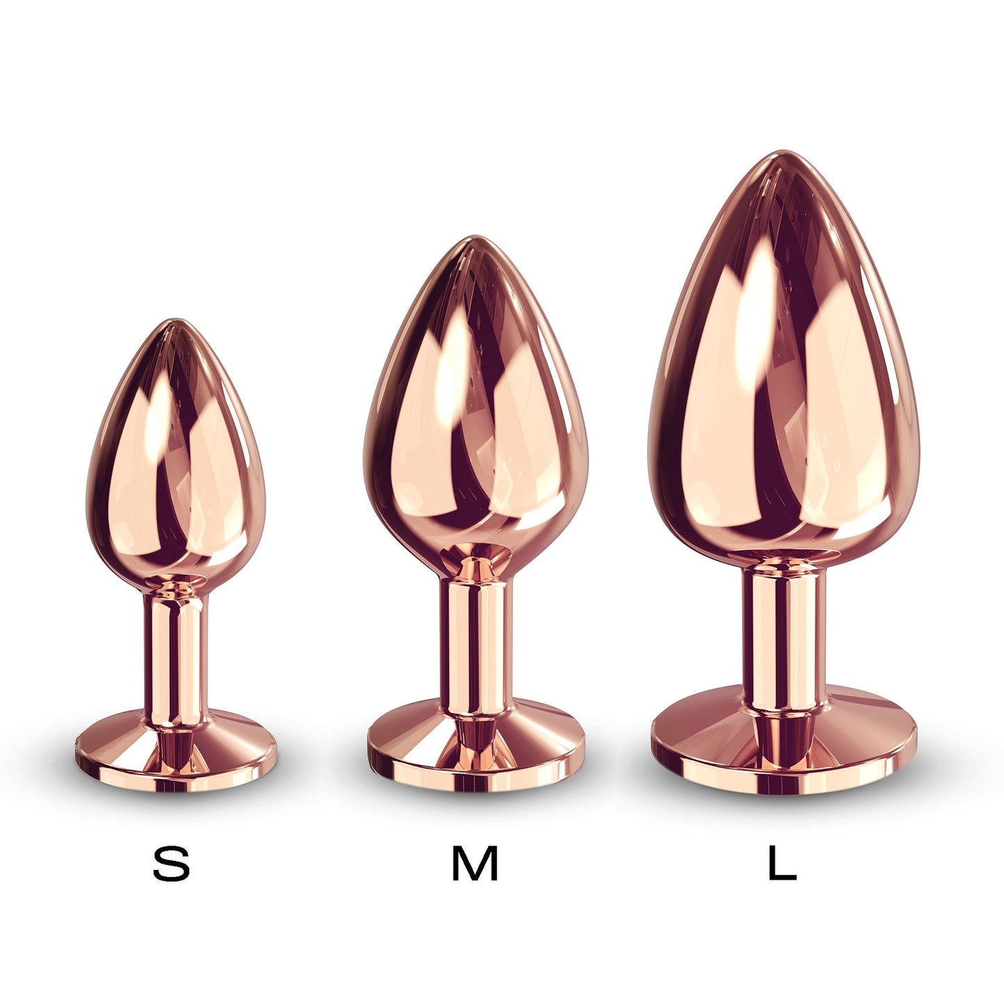 Dorcel Diamond Anal Plug Rose Gold Medium