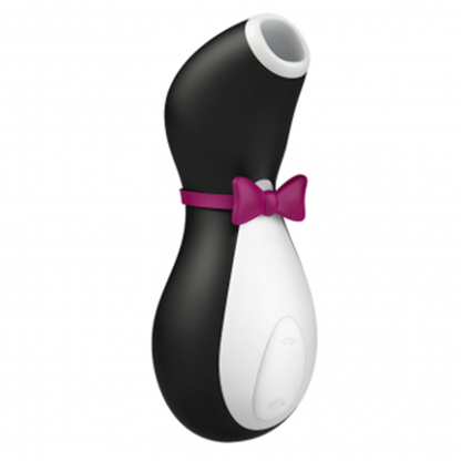 Satisfyer Penguin Clitoral Stimulation in Black and White