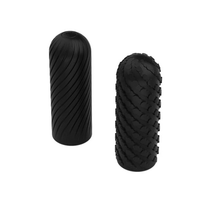 Arcwave Ghost Male Stroker - Male Masturbator with 4 Inch Reversible Sleeve - Multi-Textured Penis Sleeve - Clean Tech Silicone - Reusable & Easy Clean Adult Sex Toy - Black