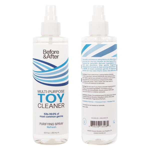 Before & After Spray Toy Cleaner Refresh 8.5OZ | 250ML