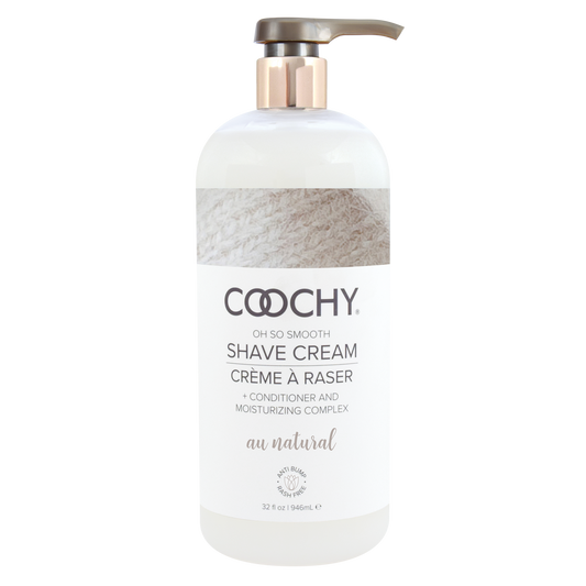 Coochy Shave Cream Au Natural 32OZ | 946ML