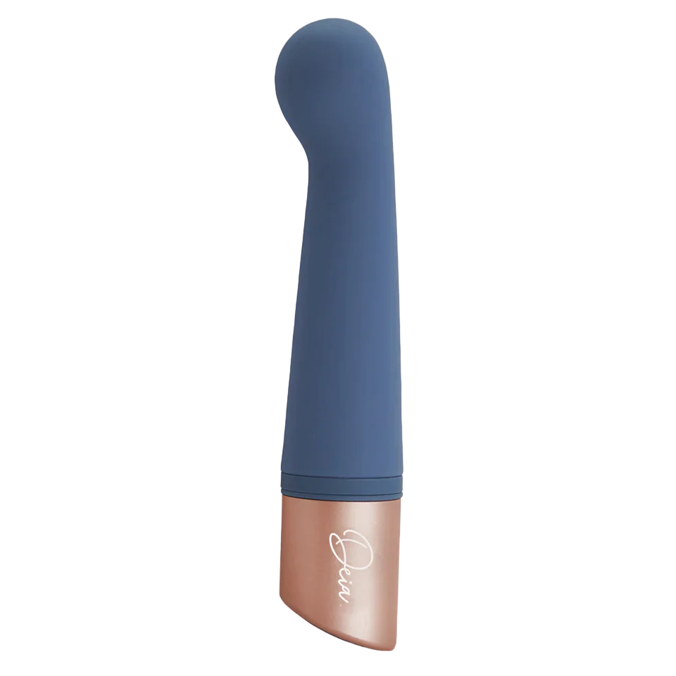 Deia Products The Couple Vibrator for Internal and External Stimulation in Navy