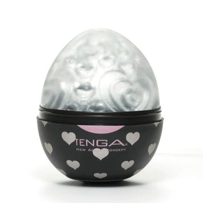 Tenga Egg Lovers Heart Textured Male Masturbator