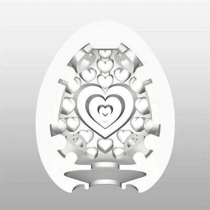 Tenga Egg Lovers Heart Textured Male Masturbator