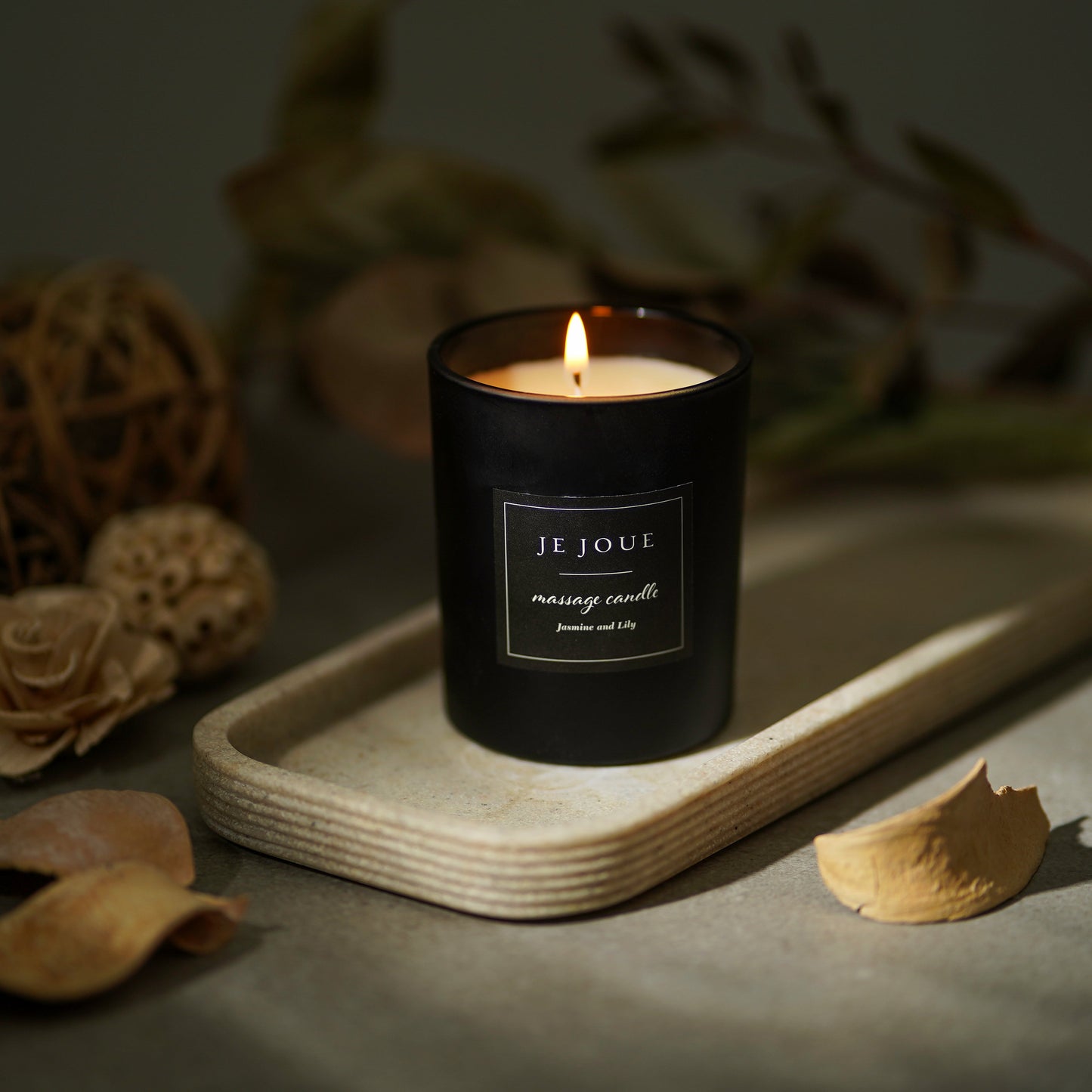 Je Joue Luxury Massage Candle Jasmine & Lily