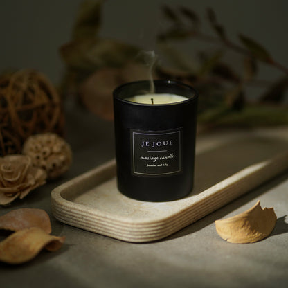 Je Joue Luxury Massage Candle Jasmine & Lily