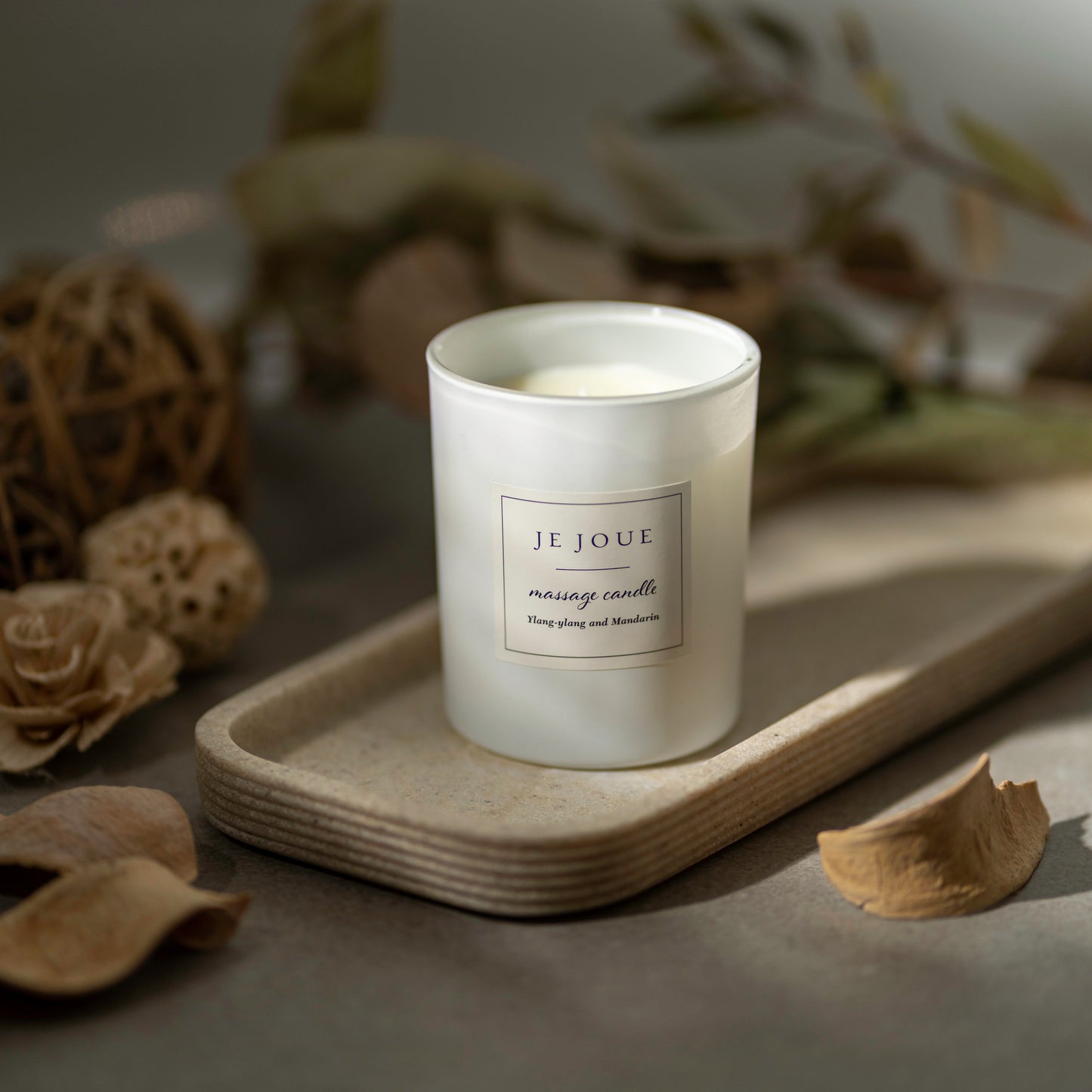 Je Joue Luxury Massage Candle Ylang Ylang & Mandarin