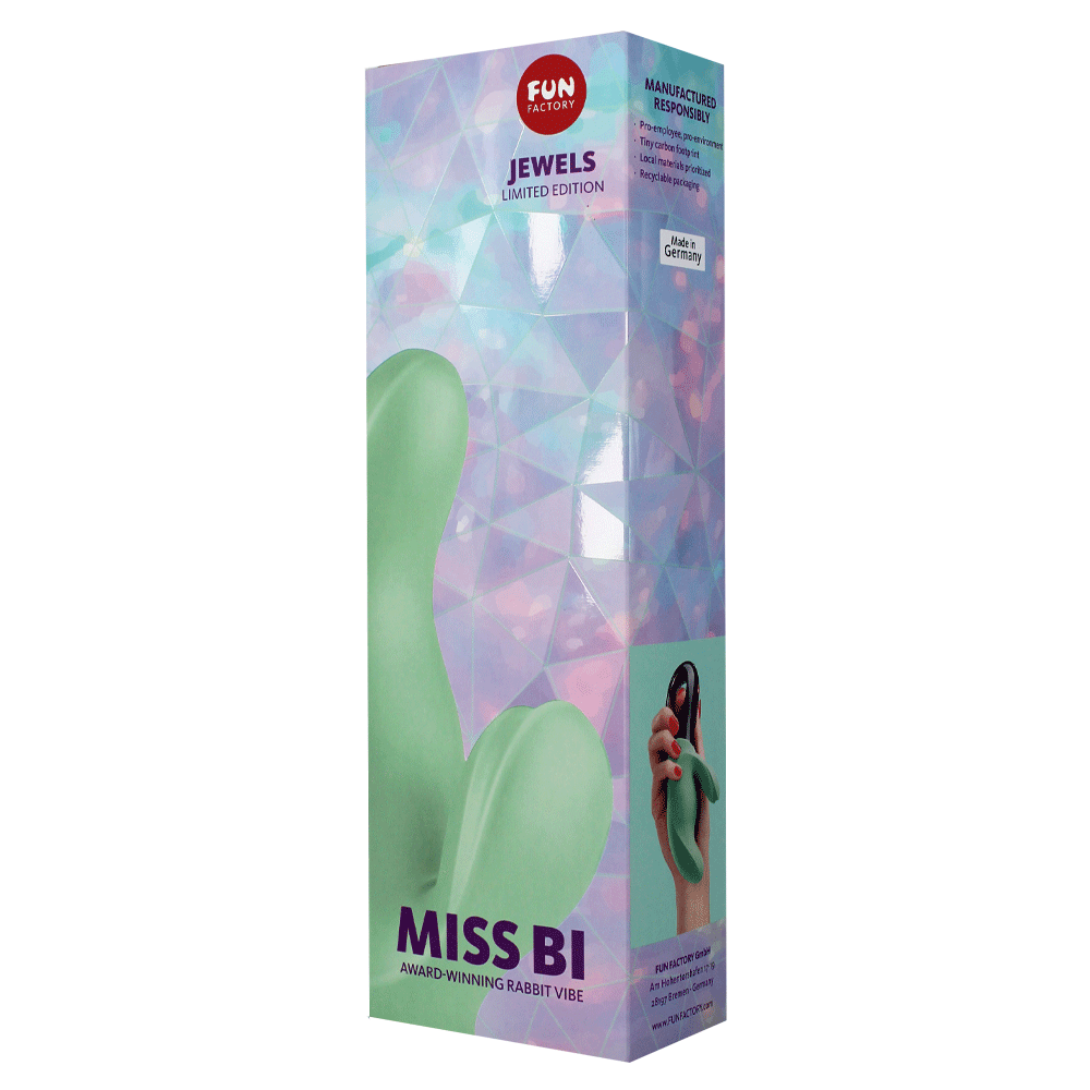 Jewls Miss Bi Rabbit Vibrator in Jade