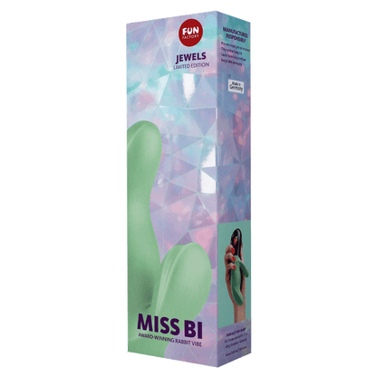 Jewls Miss Bi Rabbit Vibrator in Jade