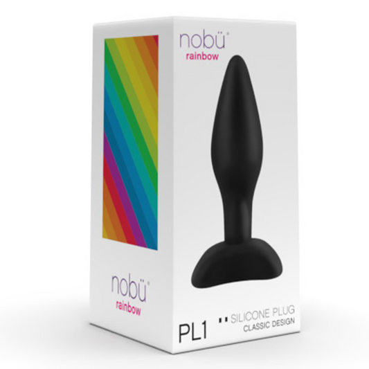 Nobü Rainbow – PL1 Silicone Plug – Black