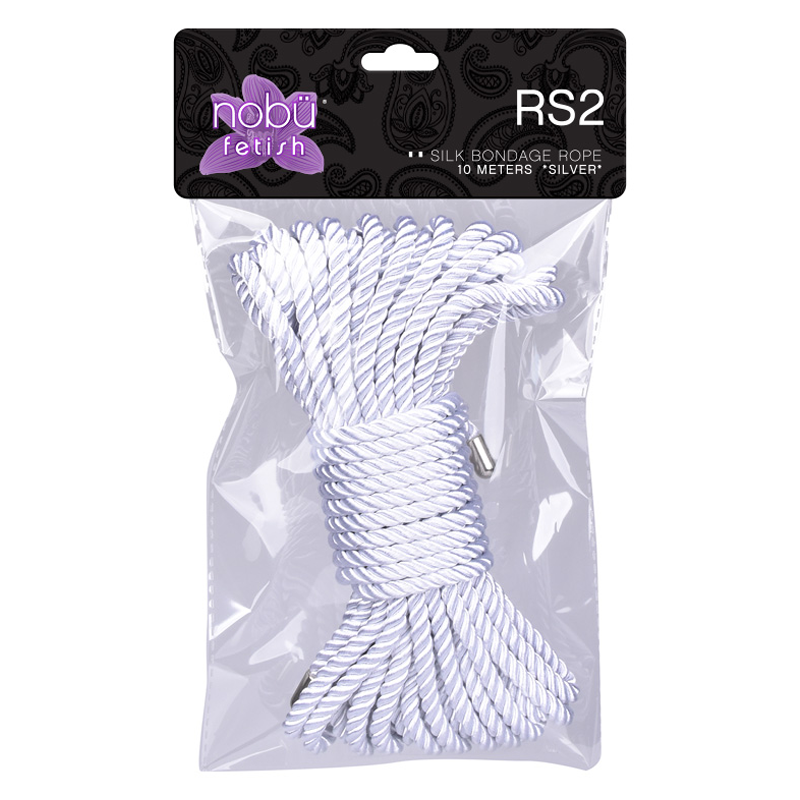 Nobü Fetish – RS2 Deluxe Silky Rope – Silver