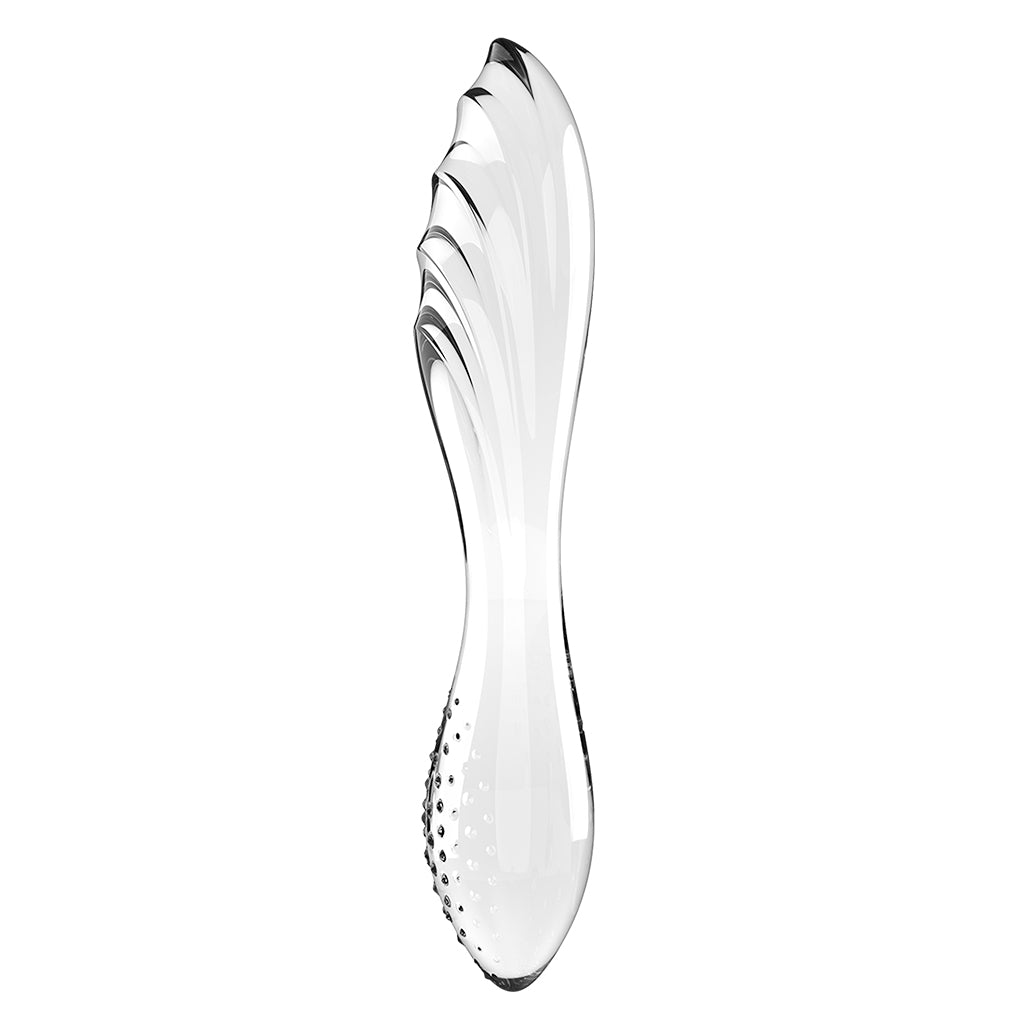 Satisfyer Dazzling Crystal Vaginal and Clitoral Dildo Stimulation