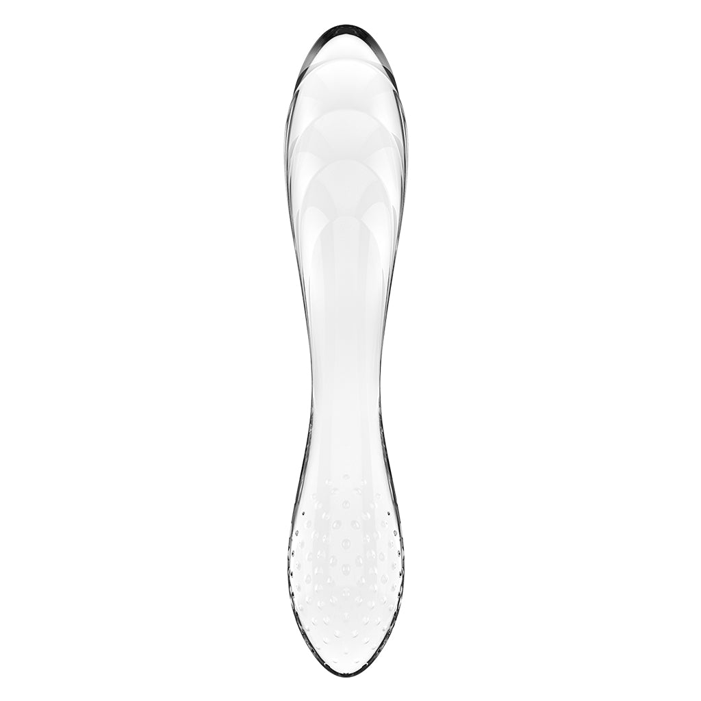 Satisfyer Dazzling Crystal Vaginal and Clitoral Dildo Stimulation