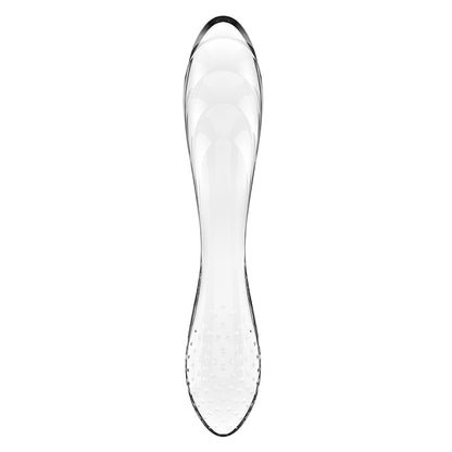 Satisfyer Dazzling Crystal Vaginal and Clitoral Dildo Stimulation