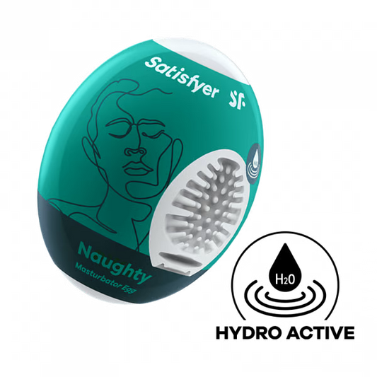Satisfyer Masturbator Egg Naughty in Dark Green