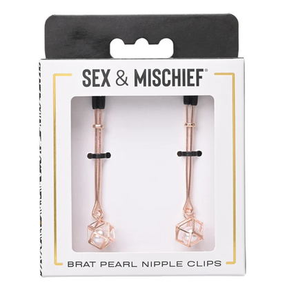 Brat Pearl Nipple Clips