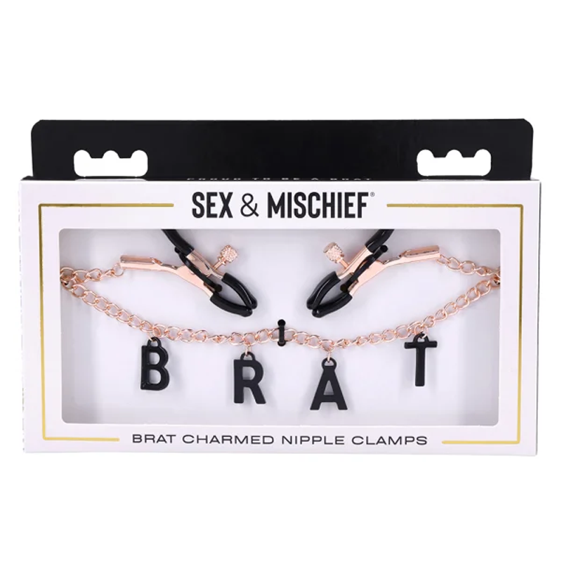 Brat Charmed Nipple Clamps