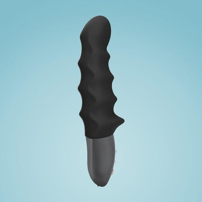 Stronic Surf Ribbed Thrusting and Pulser Vibrator in Black