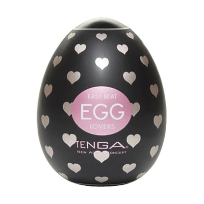 Tenga Egg Lovers Heart Textured Male Masturbator