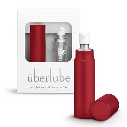 Überlube Silicone-Based Vitamin E Travel Size Lubricant 0.5oz/15ml