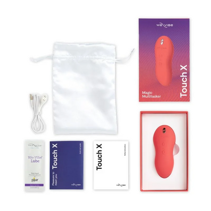 We-Vibe Touch X Magic Multitasker Vibe in Crave Coral