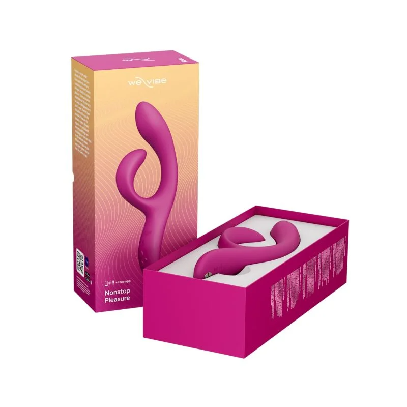 We-Vibe Nova 2 App Controlled Clitoral and G-Spot Stimulatior in Fuchsia