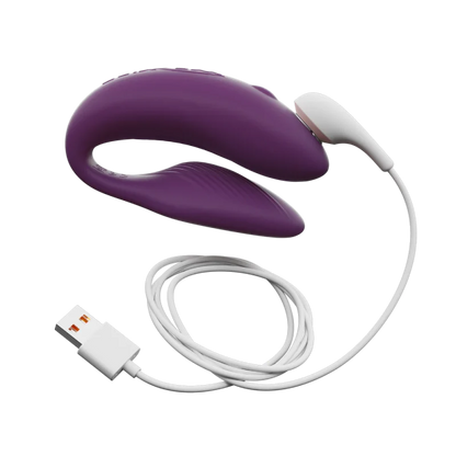 We-Vibe Chorus Couples Vibrator G-spot Clitoris and Penis Stimulation in Purple