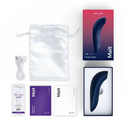 We-Vibe Melt App Controlled Pleasure Air Clitoral Stimulator in Midnight