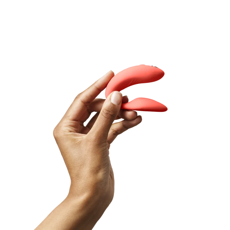 We-Vibe Chorus Couples Vibrator G-spot Clitoris and Penis Stimulation in Coral