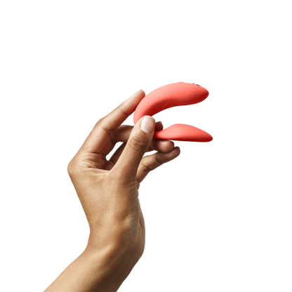 We-Vibe Chorus Couples Vibrator G-spot Clitoris and Penis Stimulation in Coral