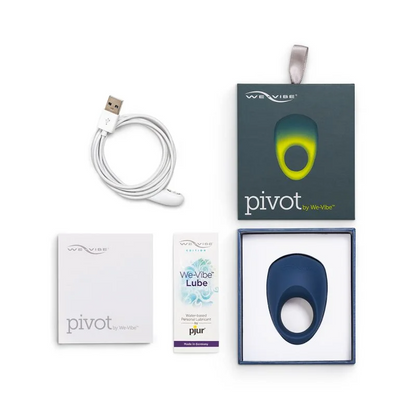 We-Vibe Pivot App Controlled Vibrating Cock Ring in Navy Blue