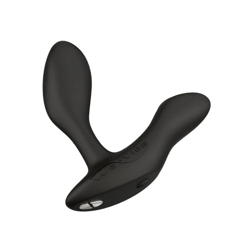 We-Vibe Vector+ App and Remote Controlled Prostate Massager in Charcoal Black