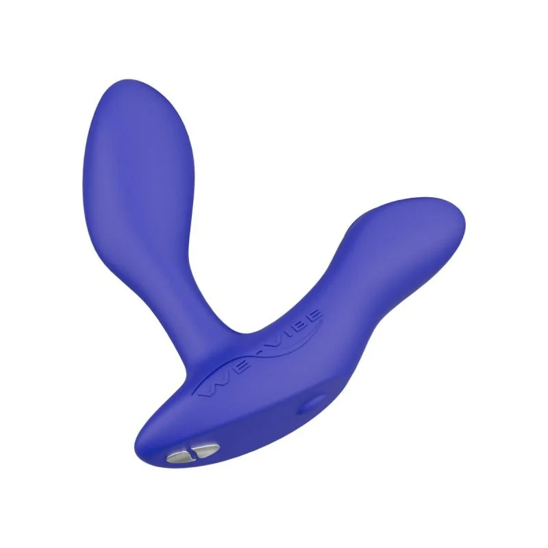 We-Vibe Vector+ App and Remote Controlled Prostate Massager in Blue