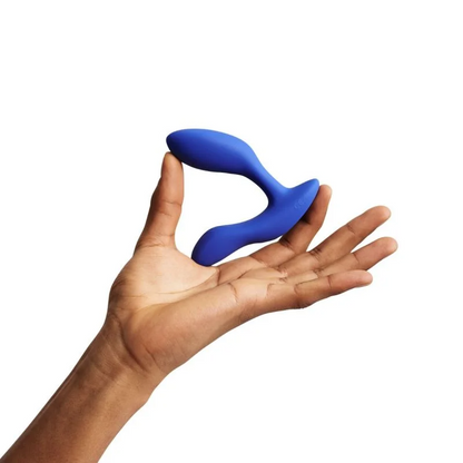 We-Vibe Vector+ App and Remote Controlled Prostate Massager in Blue